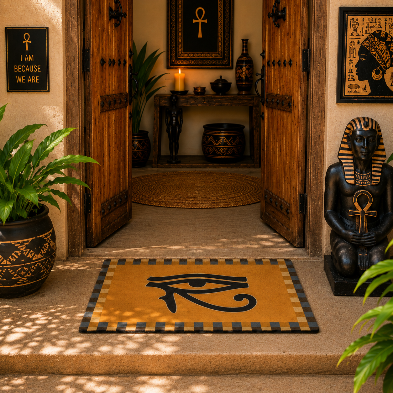 Eye of Horus Doormat