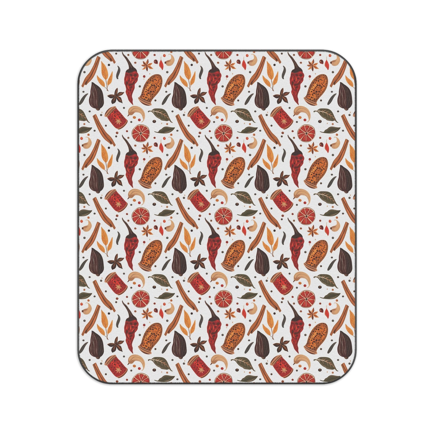 Ethiopian Berbere Pattern Picnic Blanket