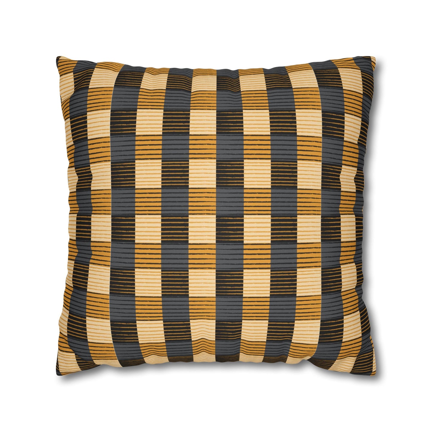 African Plaid Cushion Cover