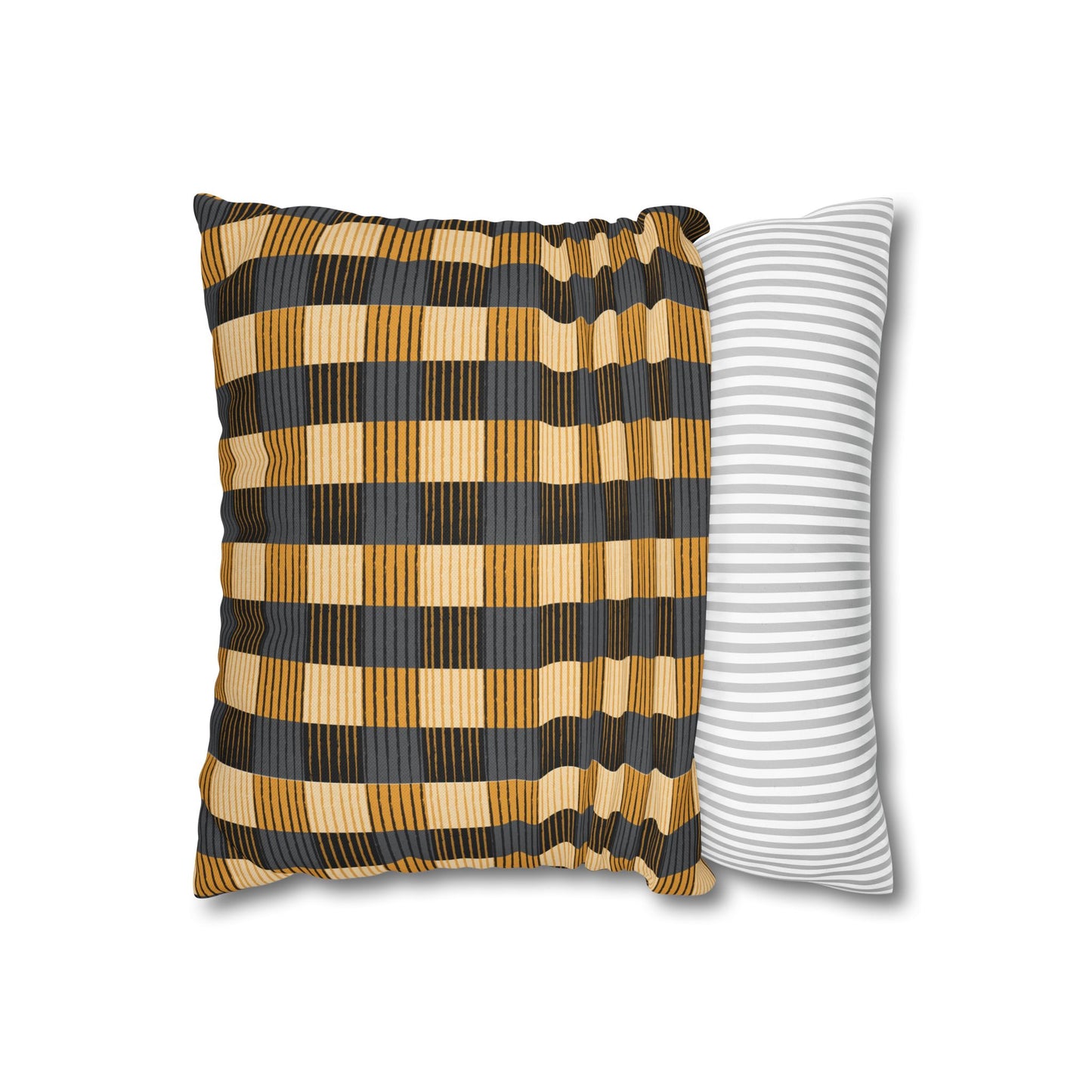 African Plaid Cushion Cover