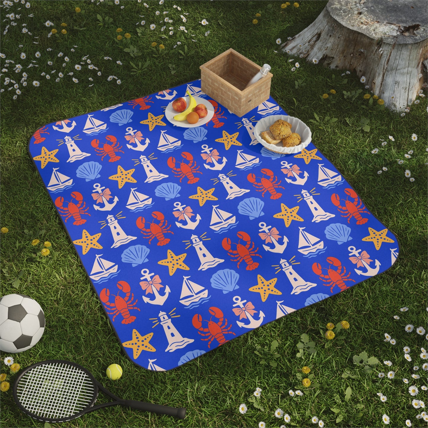 Nautical Picnic Blanket