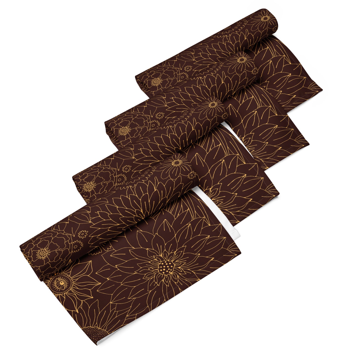 Boho Floral Print Napkin Set