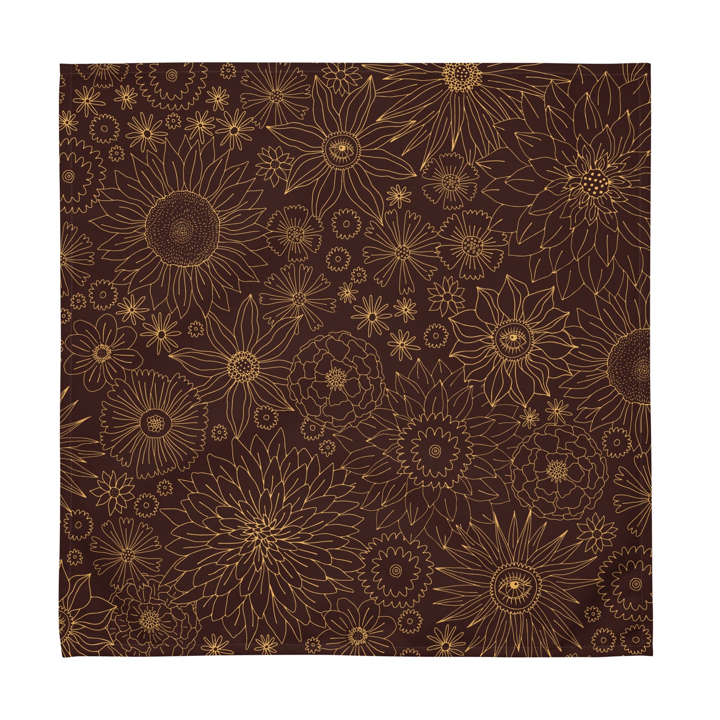 Boho Floral Print Napkin Set