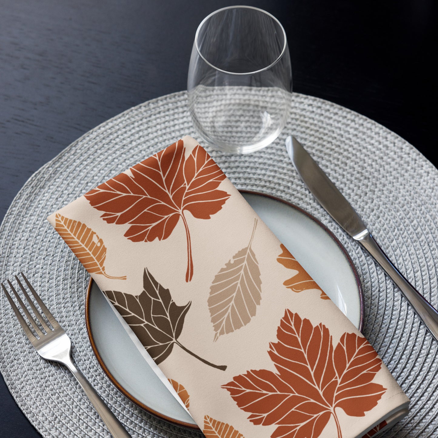 Fall Leaves Napkins Set