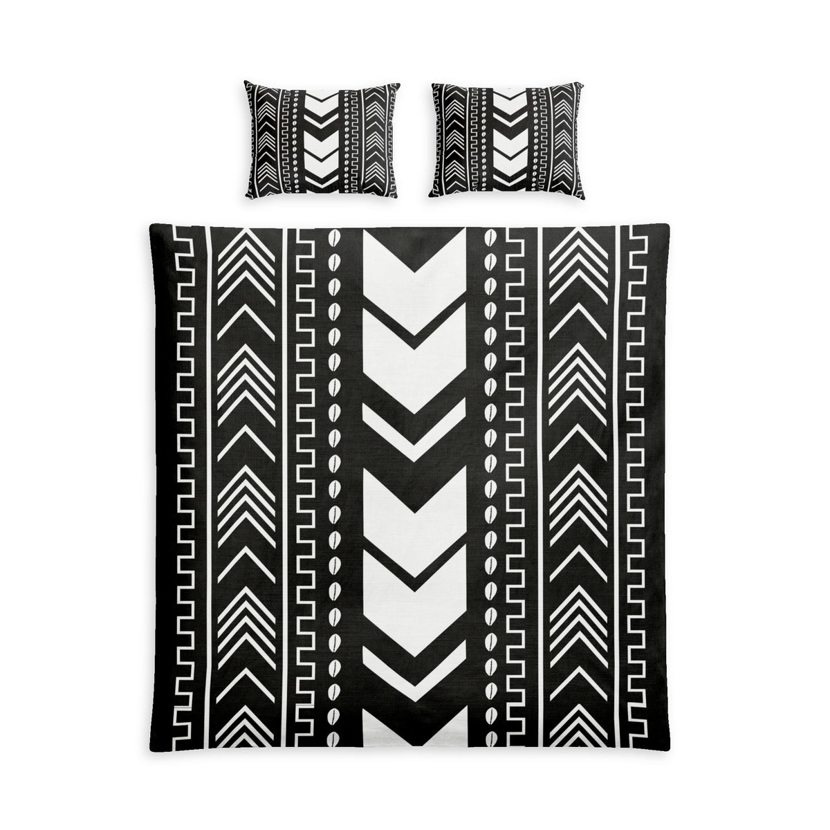 Tribal Mudcloth Cotton Duvet Cover Set