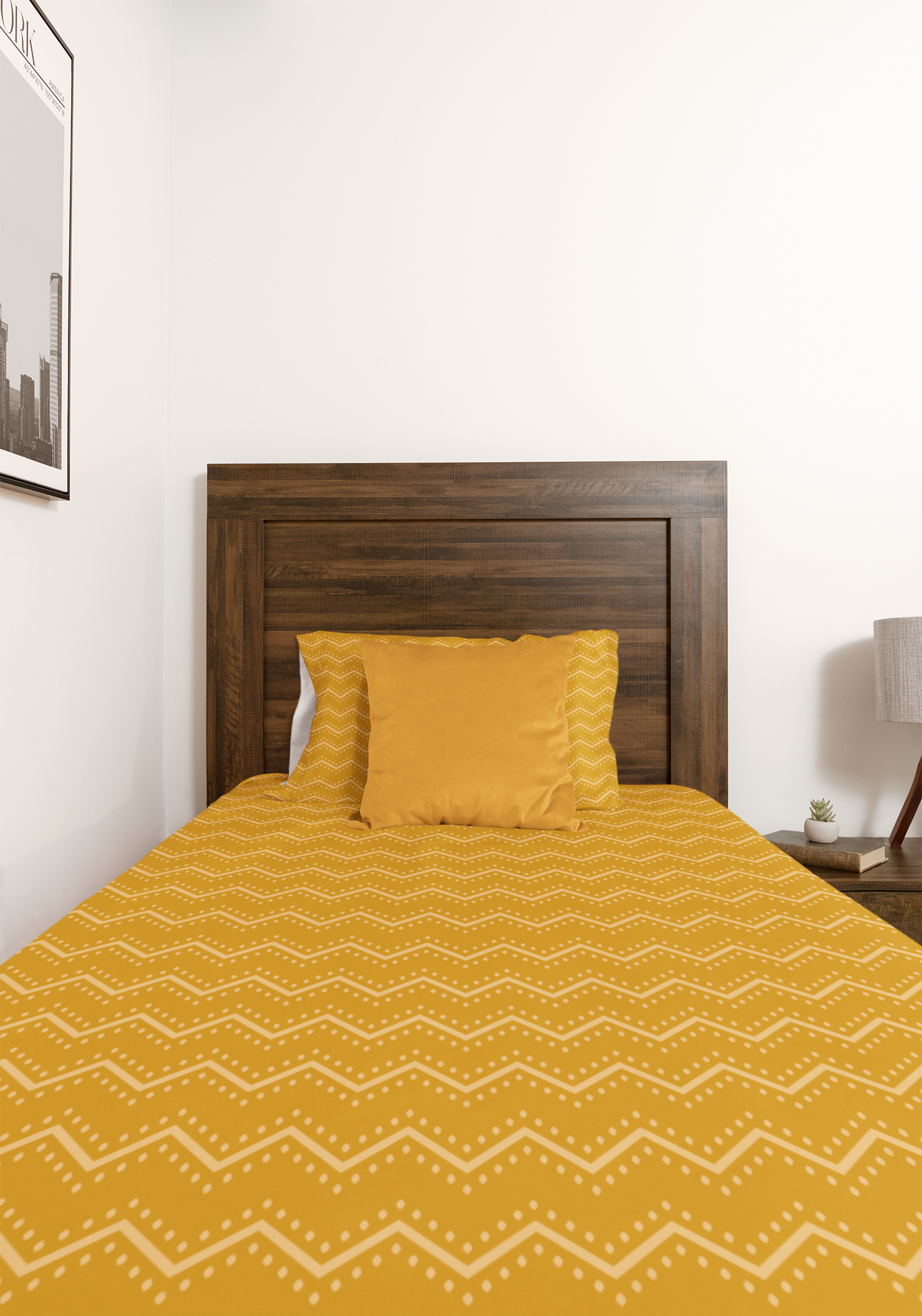 Ankara Pattern Duvet Cover-Sanktuari Decor