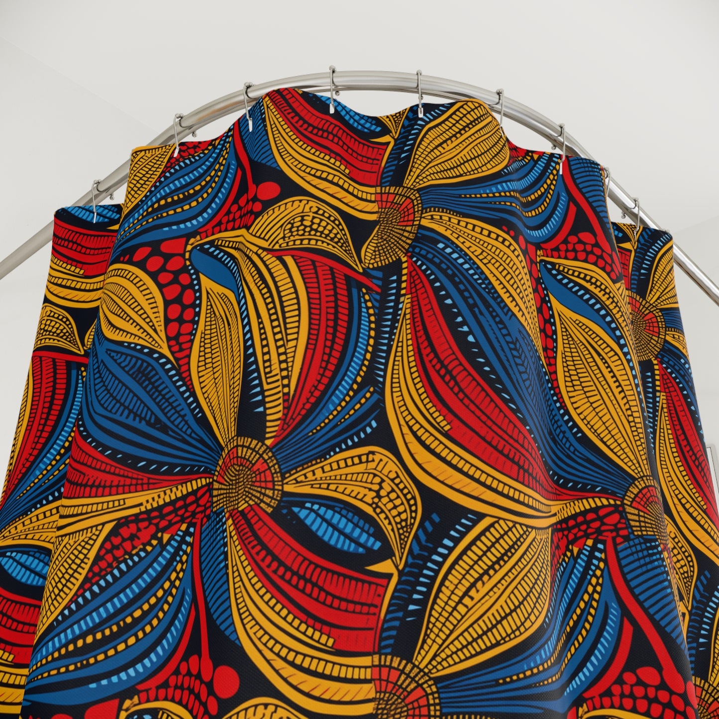 Boho African Shower Curtain-Sanktuari Decor