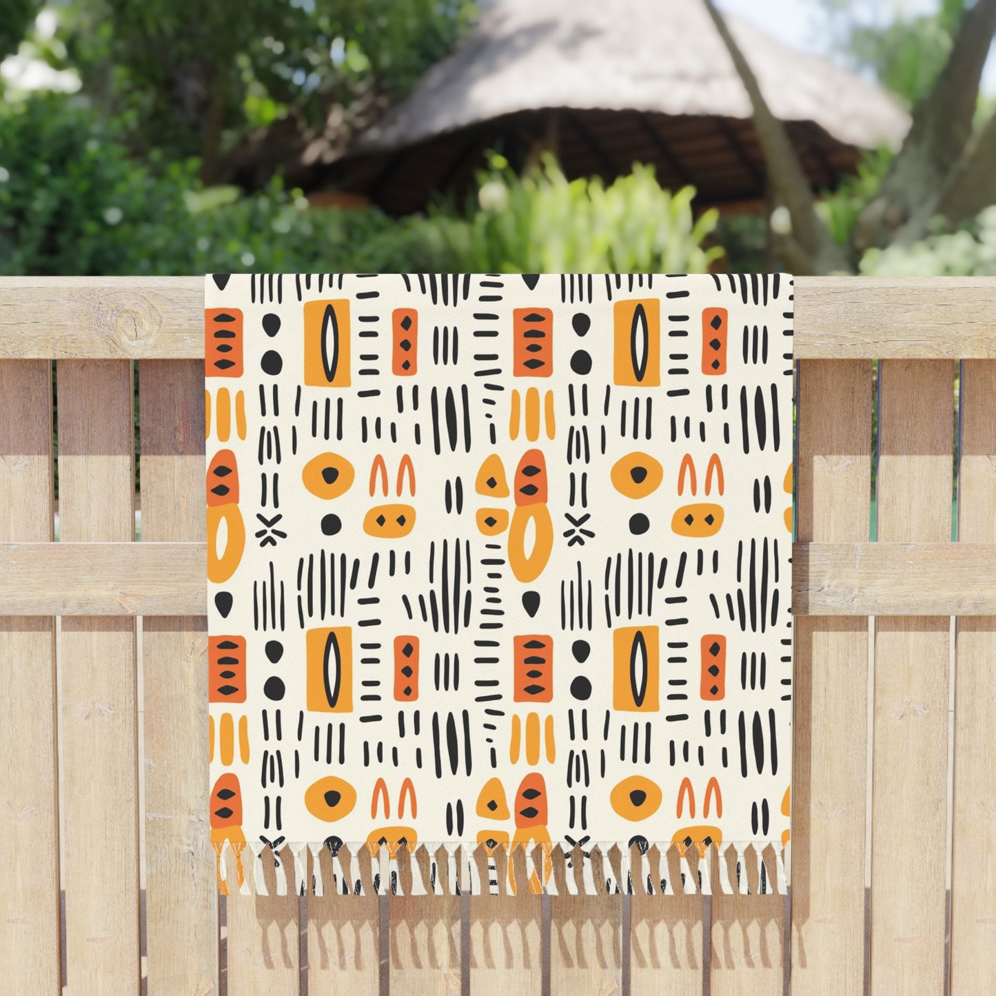 Boho MudCloth Beach Cloth-Sanktuari Decor