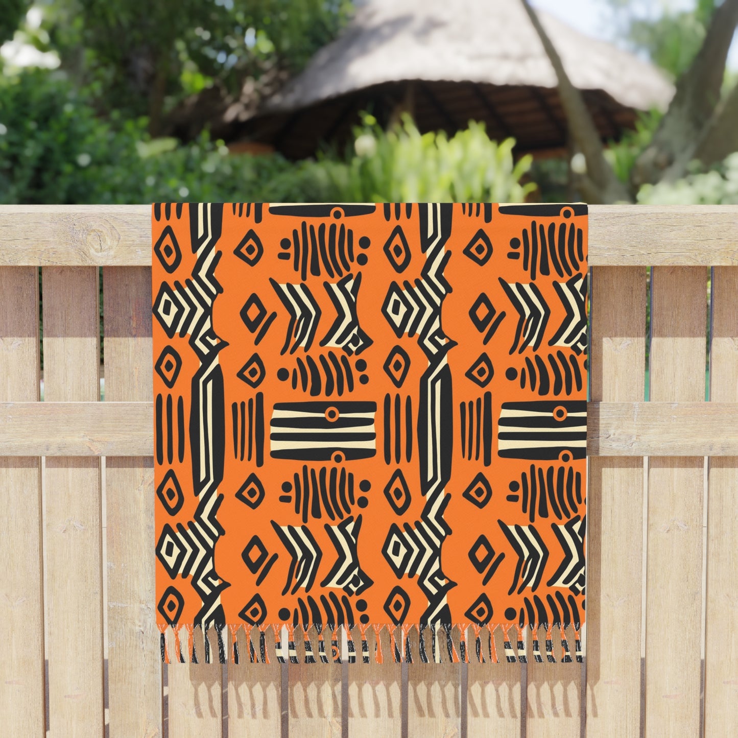 Mudcloth Boho Beach Cloth-Sanktuari Decor