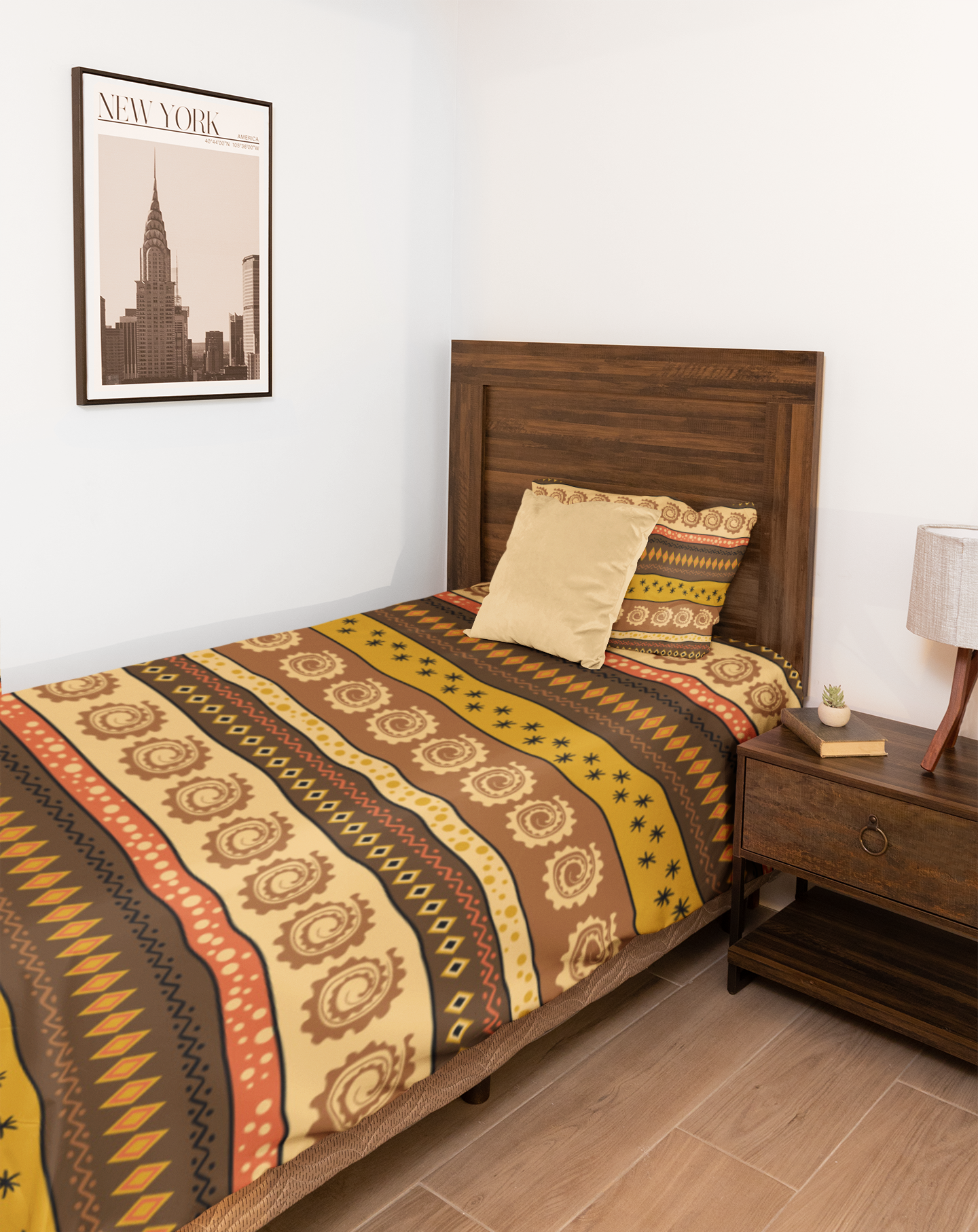 Stars & Stripes Duvet Cover-Sanktuari Decor