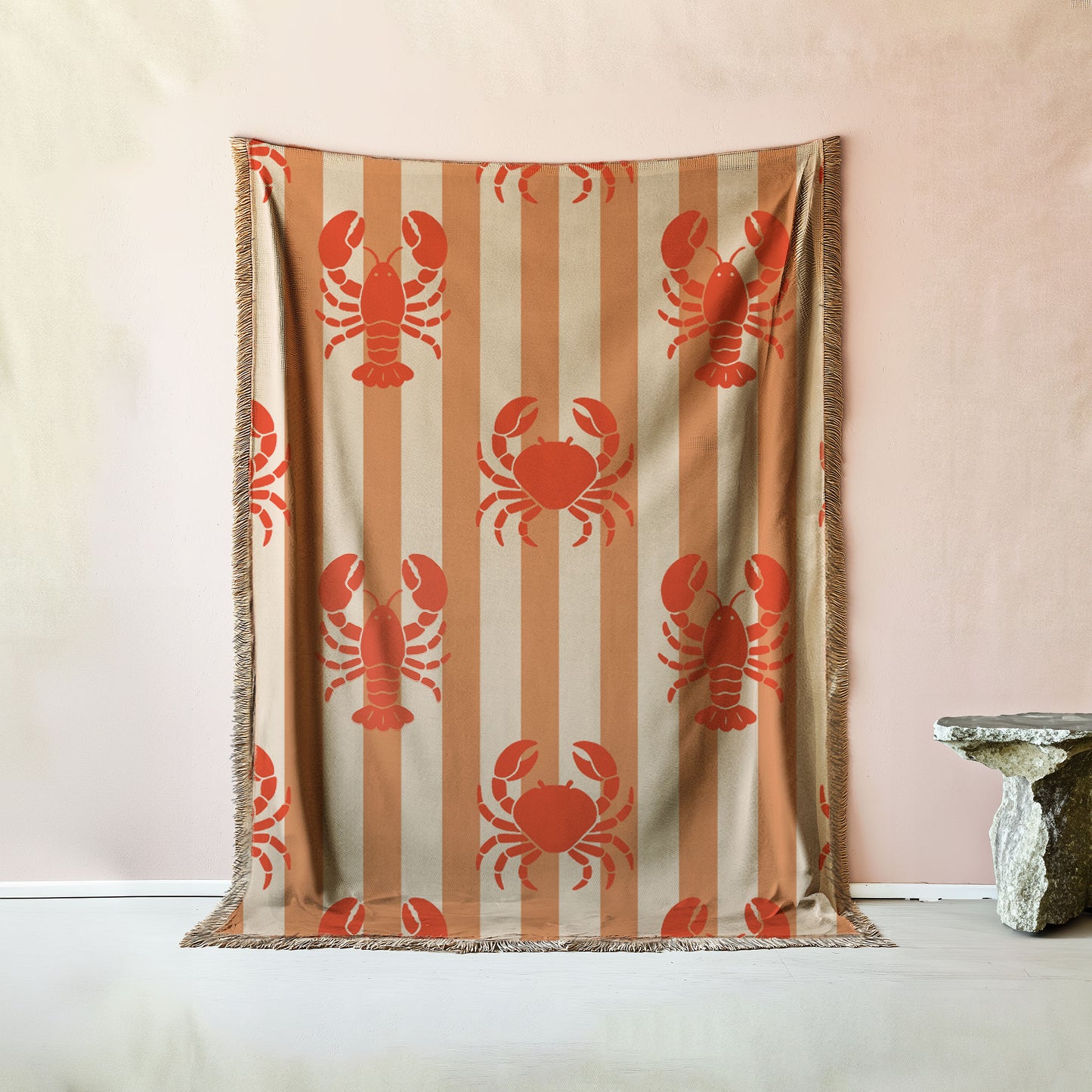 Striped Nautical Blanket