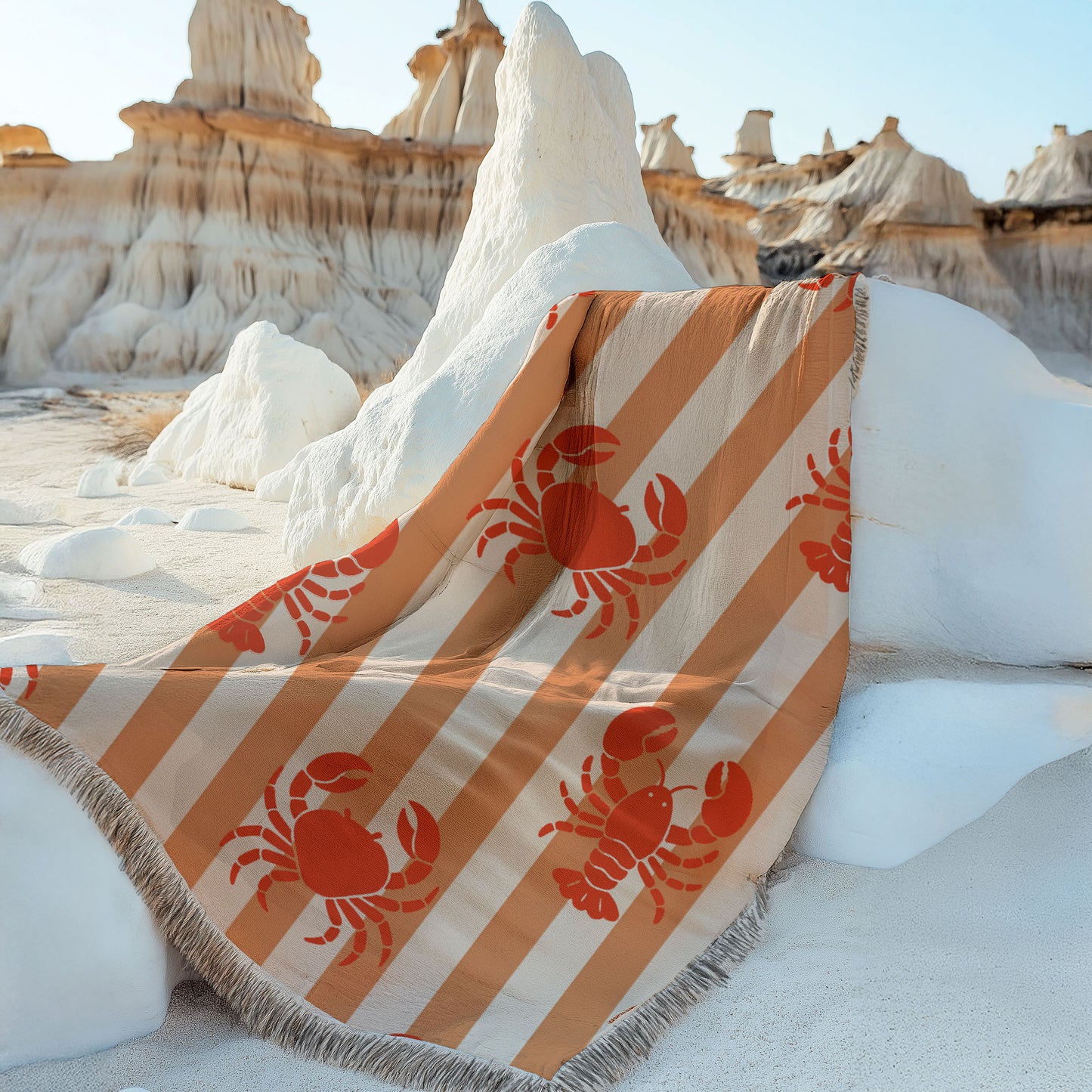 Striped Nautical Blanket