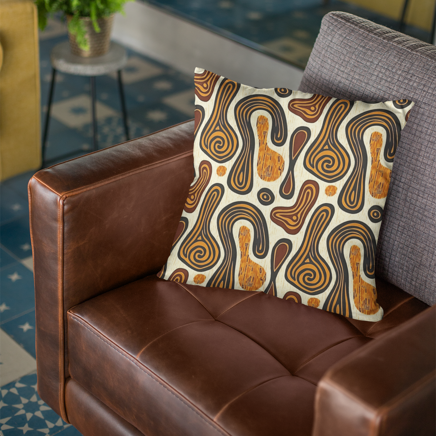 African tribal pillow covers for home interiors