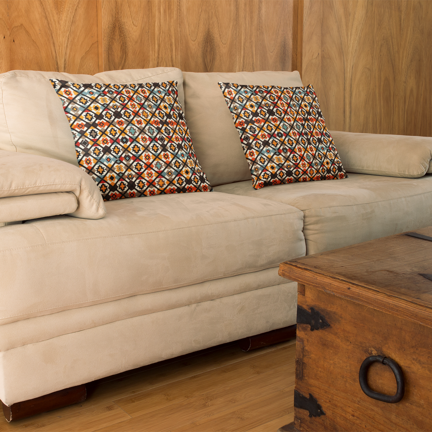 Tribal Berber Pillow Cover-Sanktuari Decor