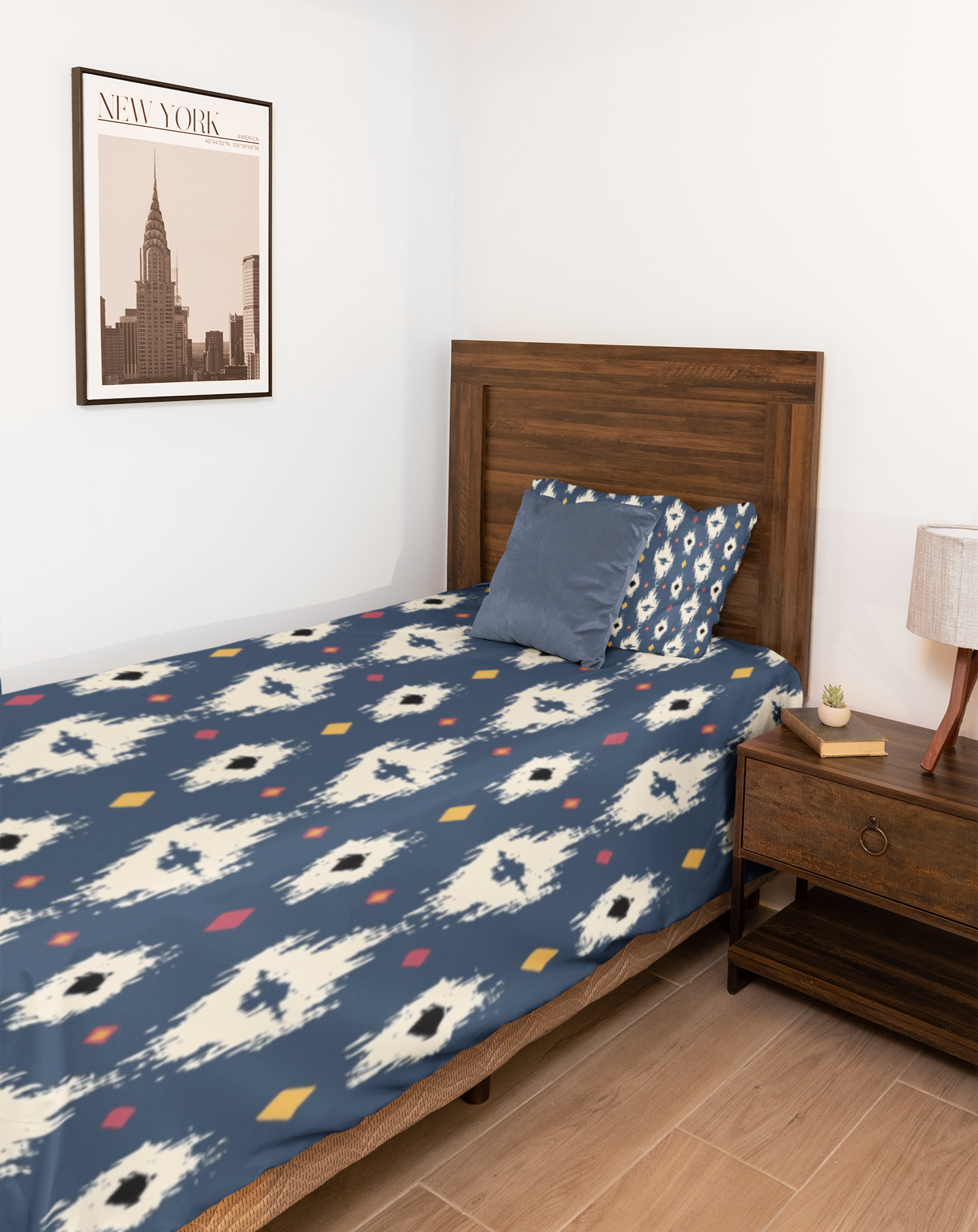 Tye Dye Ikat Duvet Cover-Sanktuari Decor