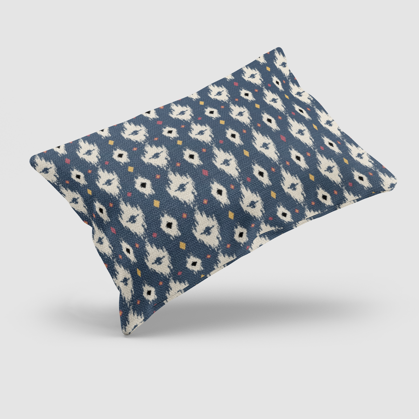 Tye Dye Ikat Pattern Pillowcase-Sanktuari Decor