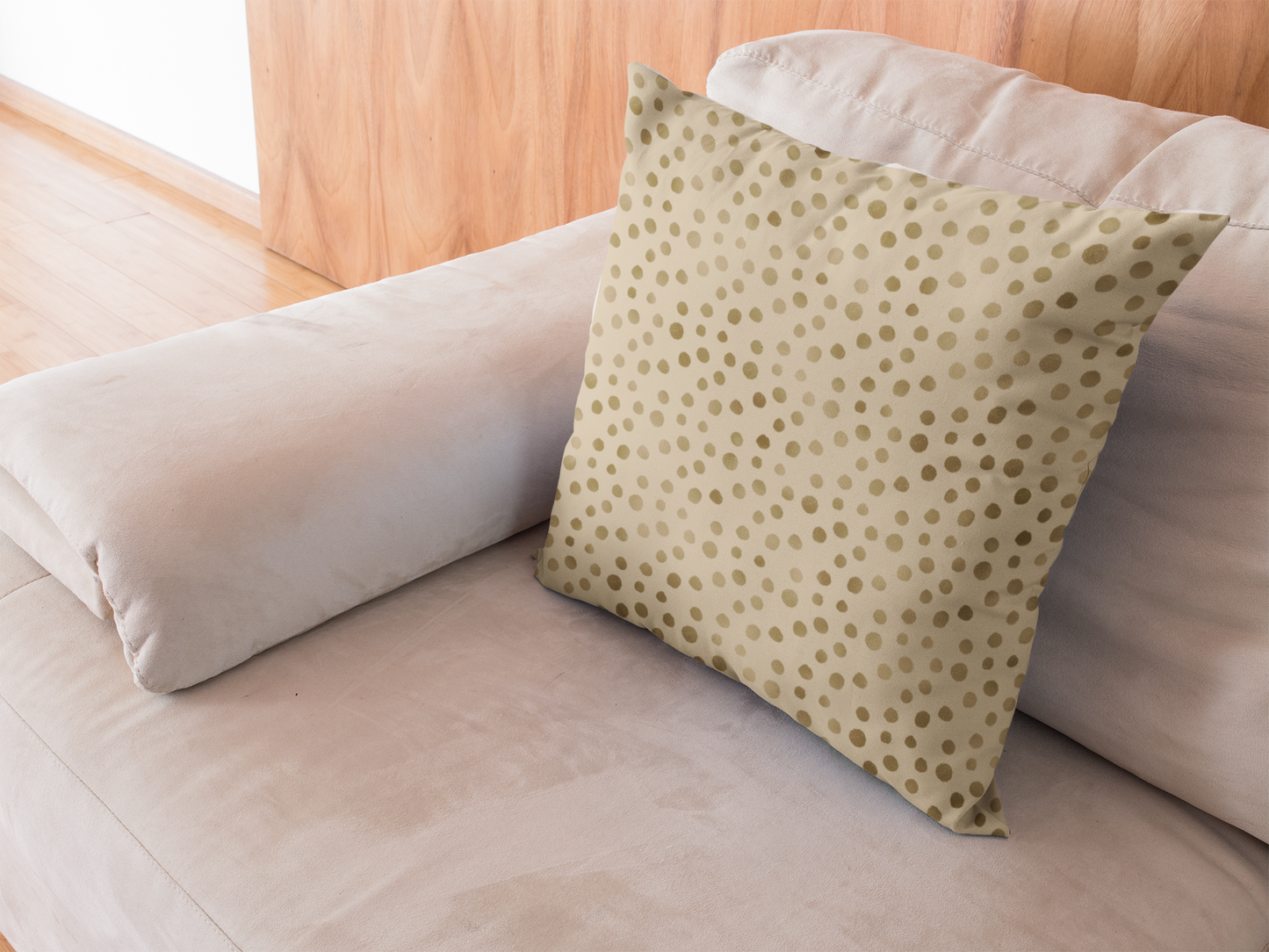 Vintage Dots Safari Print Pillow or Cover-Sanktuari Decor