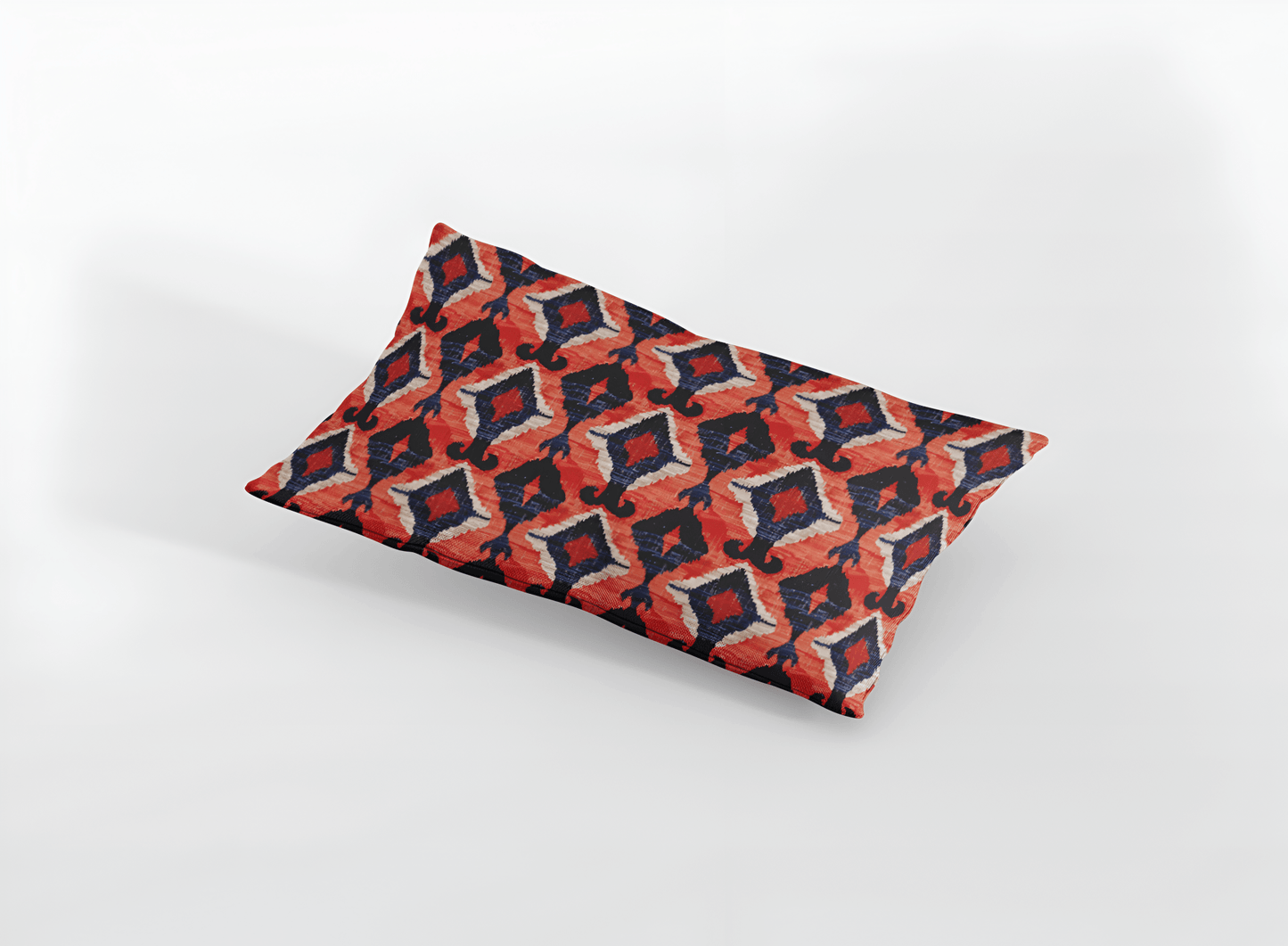 Abstract Ikat Pattern Pillowcase - SANKTUARI DECOR