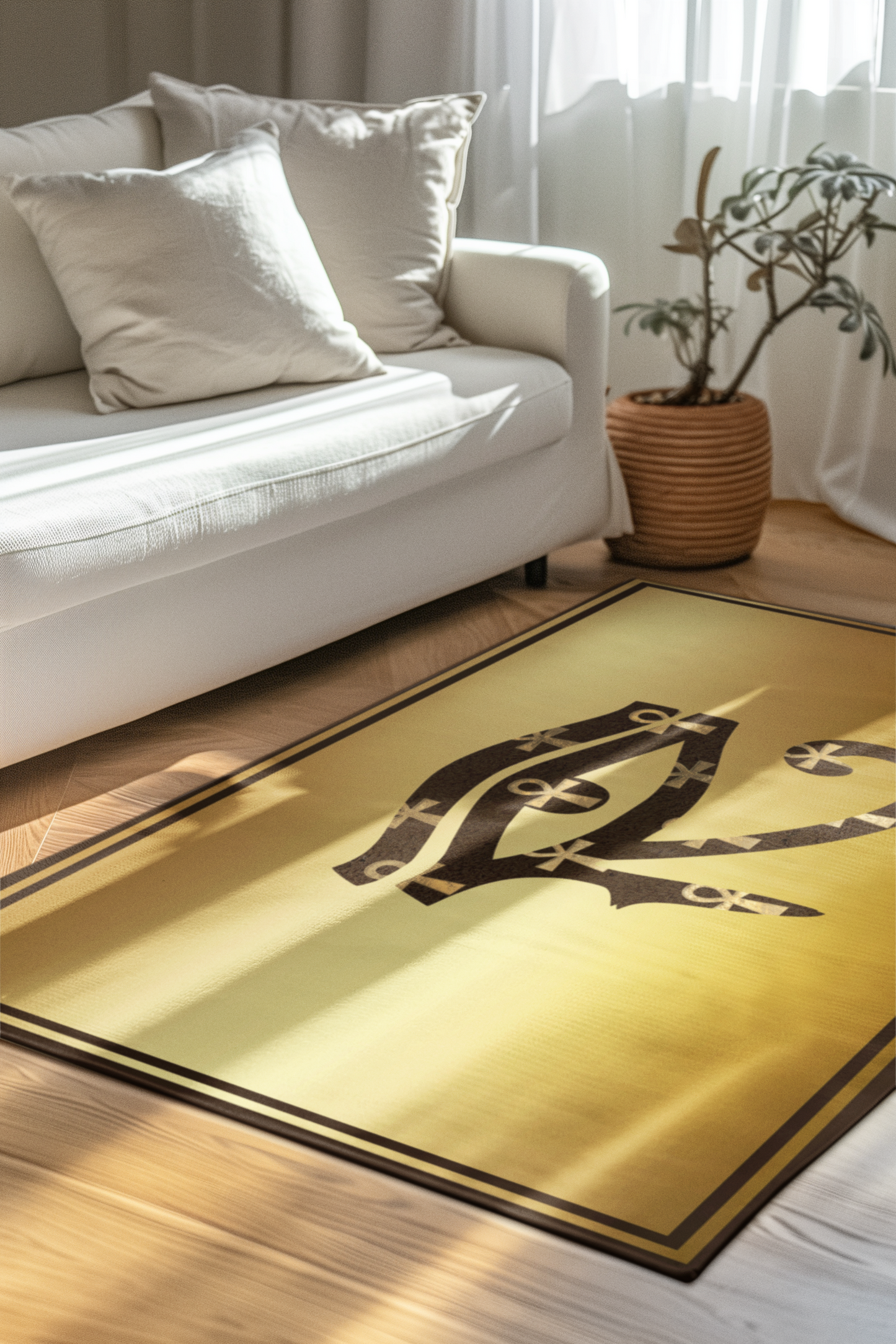 Eye Of Horus Rug Protection Mat