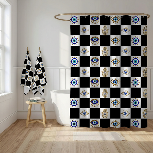 Evil Eye Bathroom Set