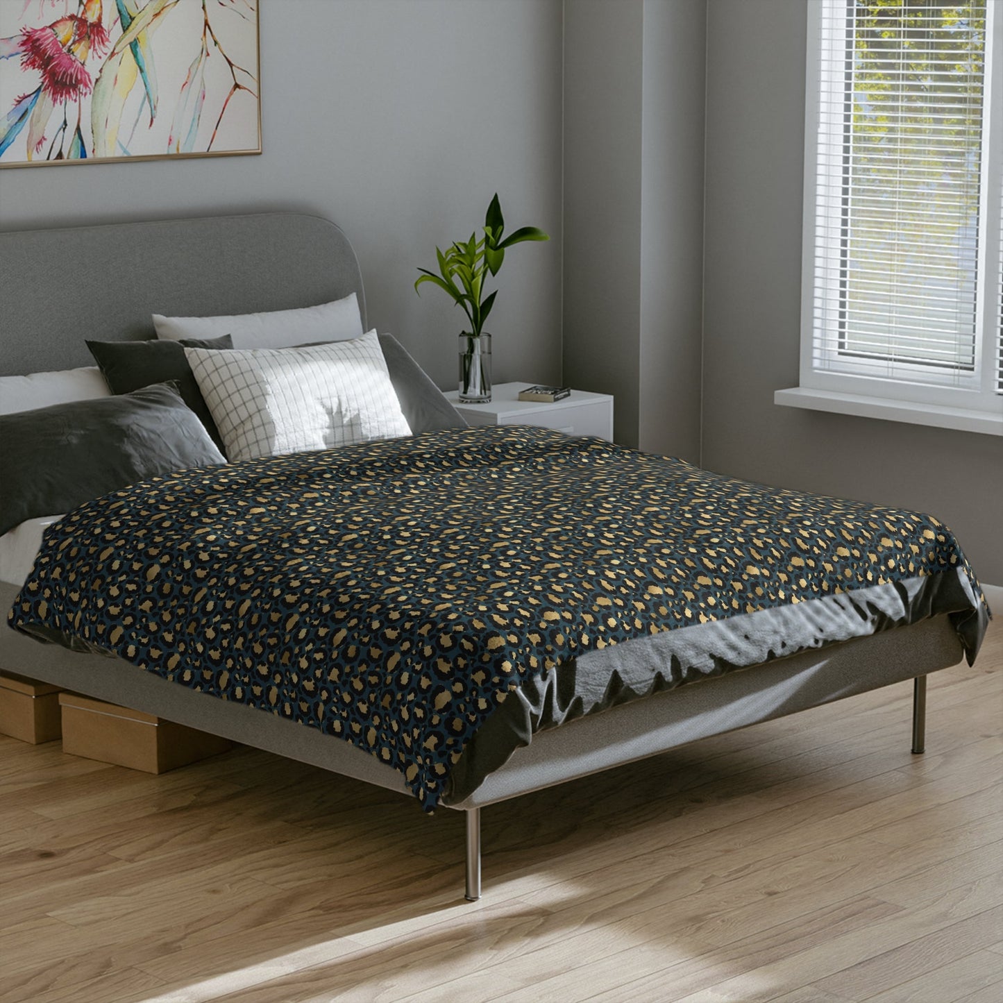 Leopard Print Blanket - SANKTUARI DECOR