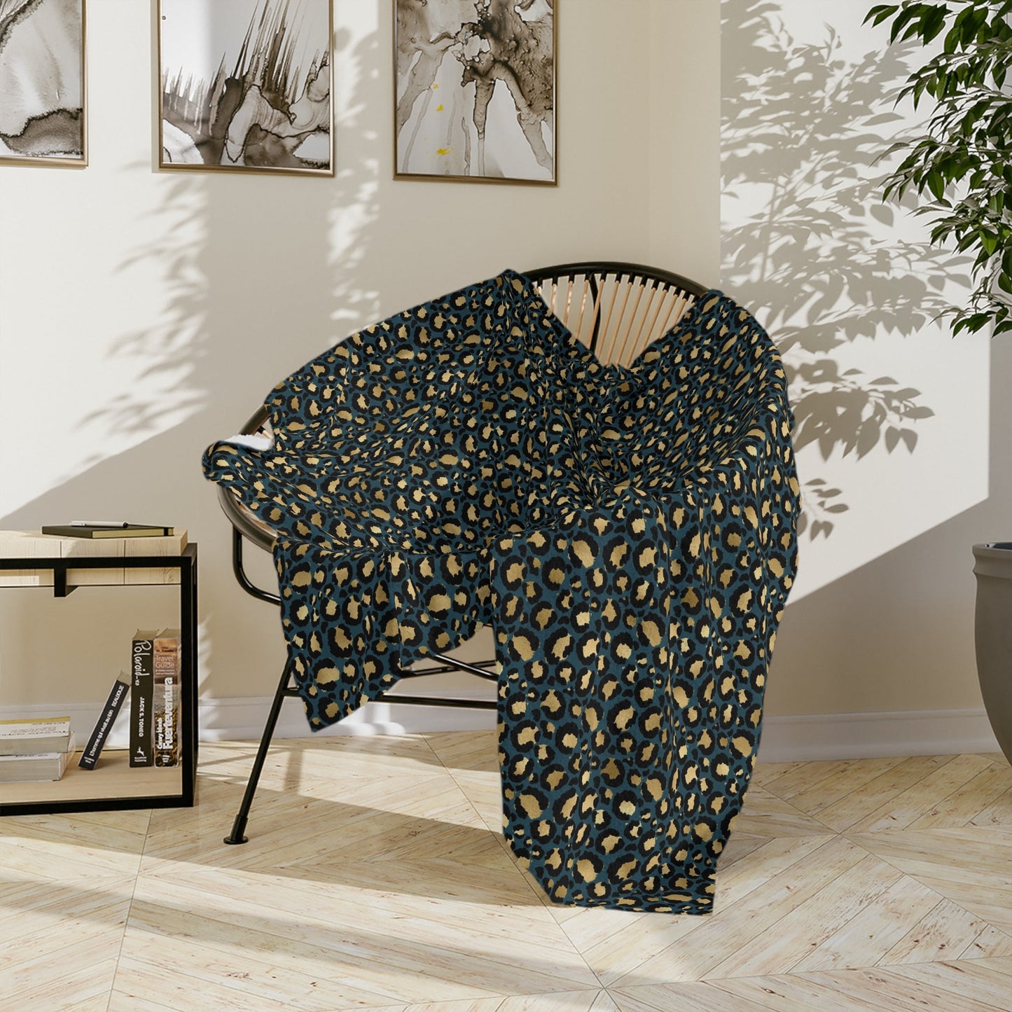 Leopard Print Blanket - SANKTUARI DECOR