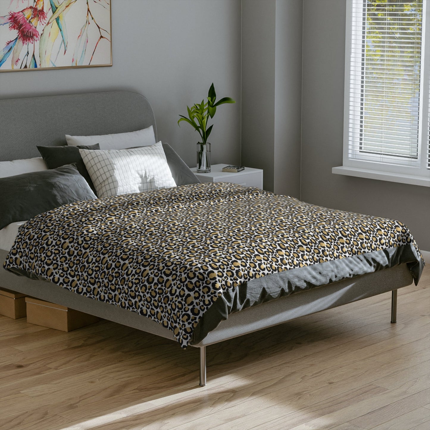 Leopard Print Blanket - SANKTUARI DECOR