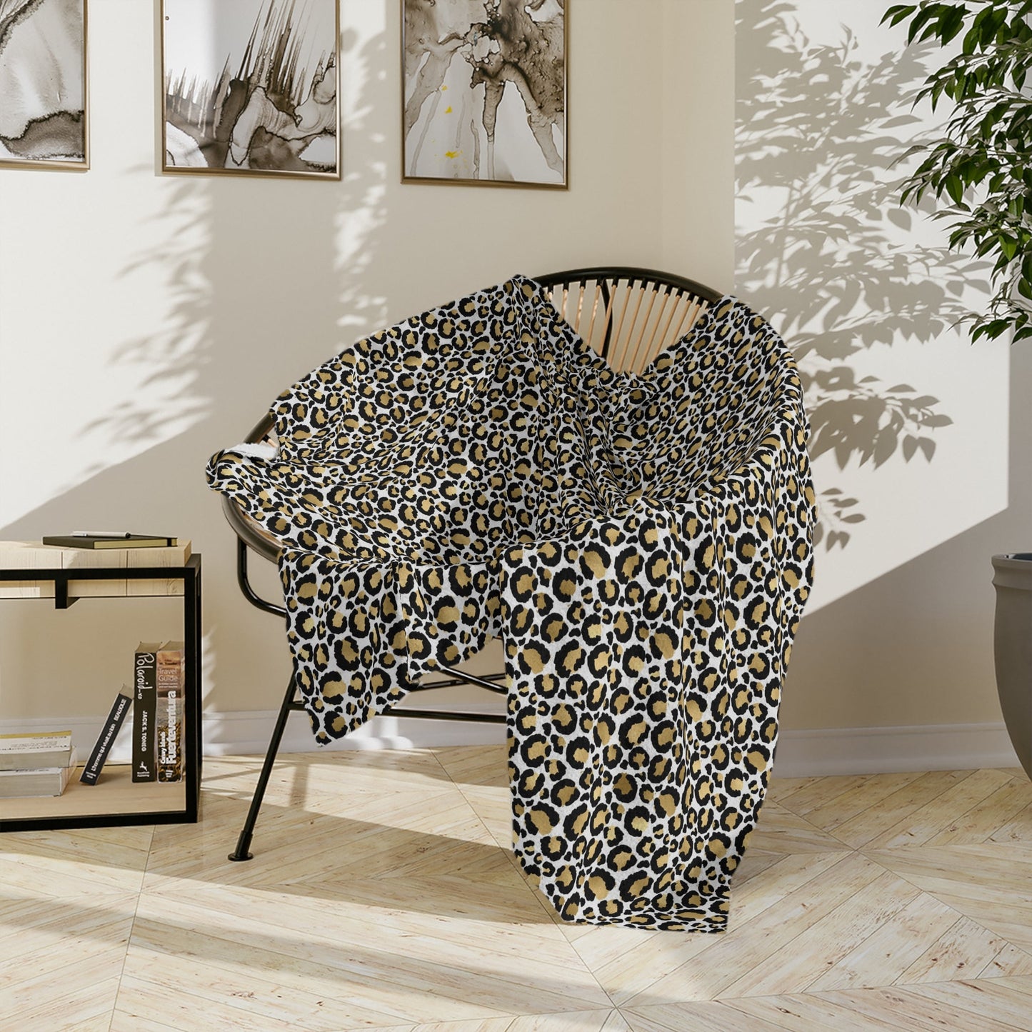 Leopard Print Blanket - SANKTUARI DECOR