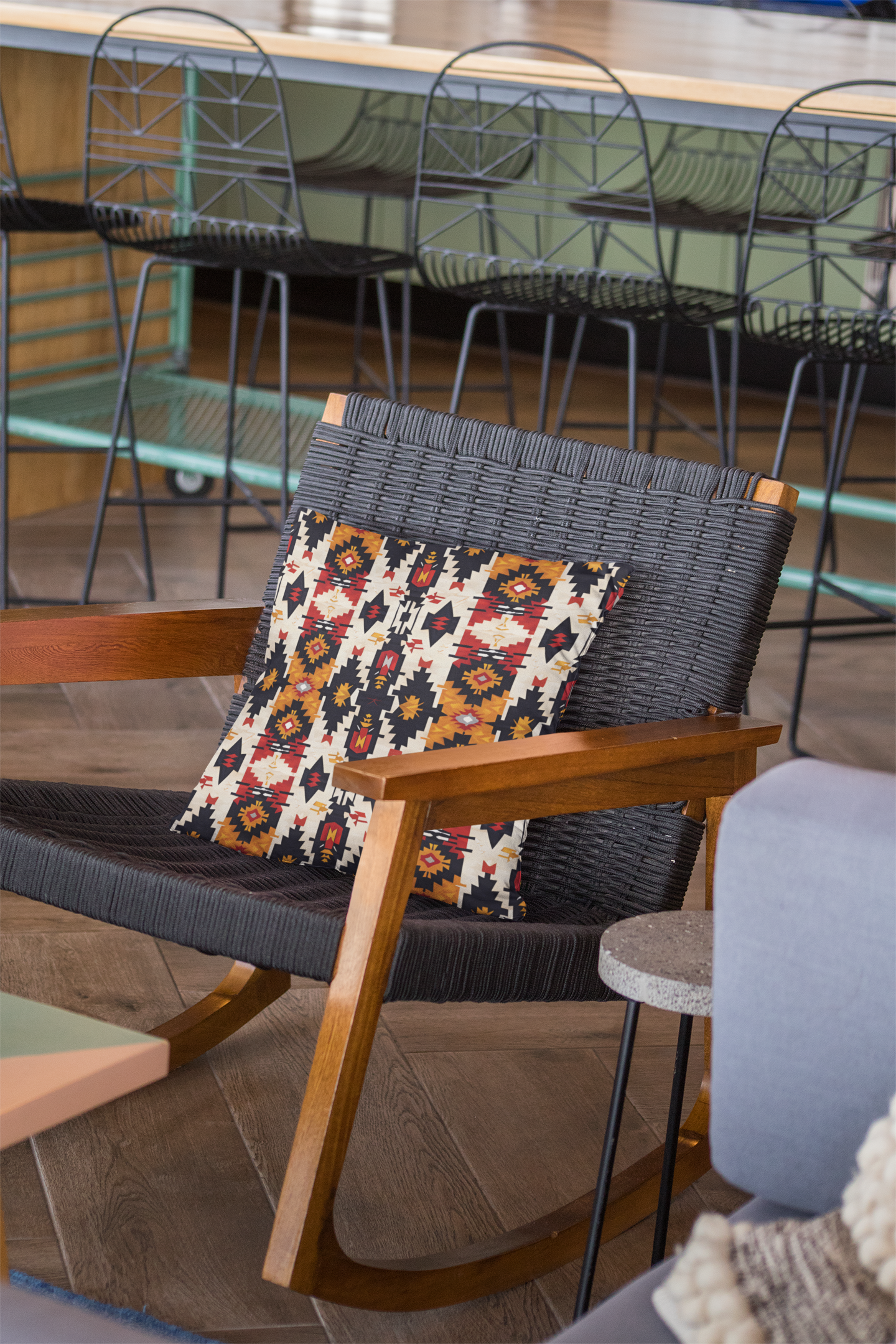 Geometric Throw Pillow Cover