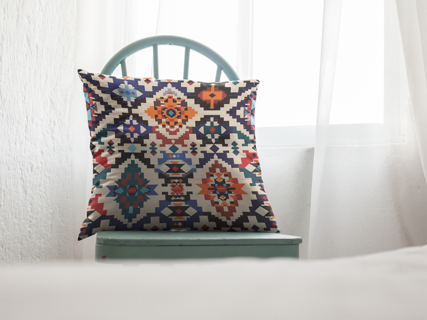 Moroccan Berber Pattern Pillow Cover