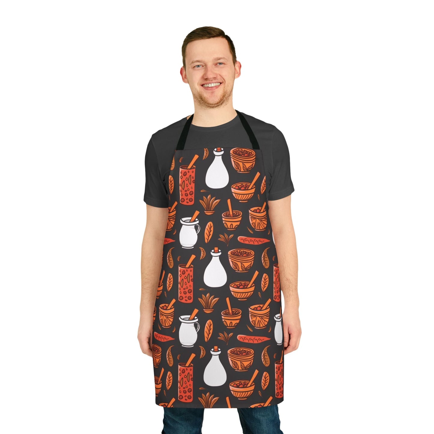 Mortar & Pestle Kitchen Apron - SANKTUARI DECOR