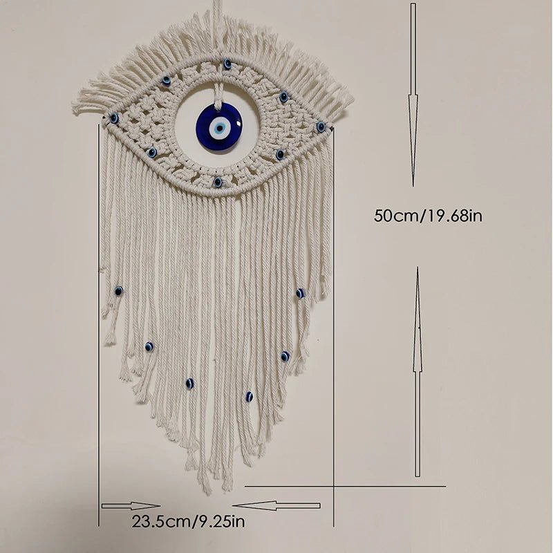 Protective Evil Eye Wall Tapestry - SANKTUARI DECOR