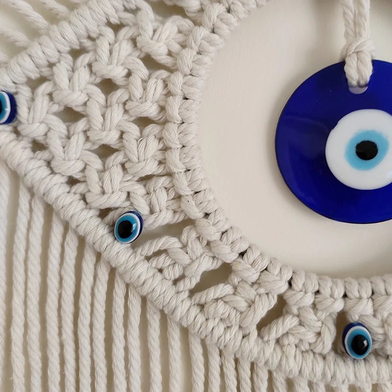 Protective Evil Eye Wall Tapestry - SANKTUARI DECOR