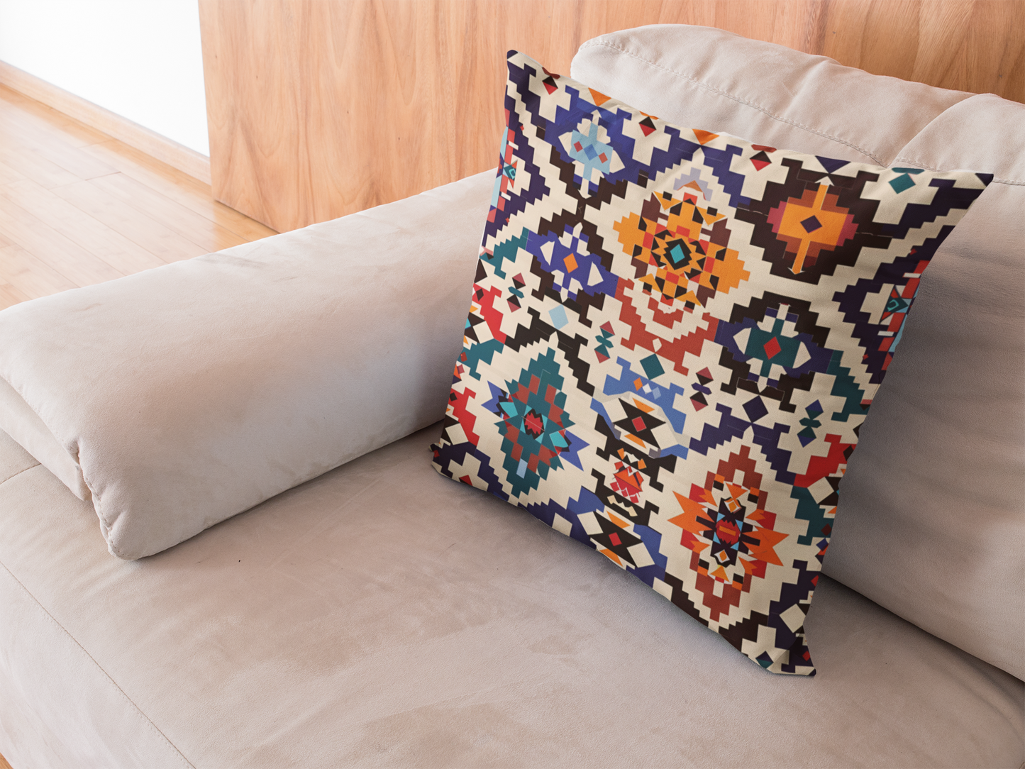 Moroccan Berber Pattern Pillow Cover