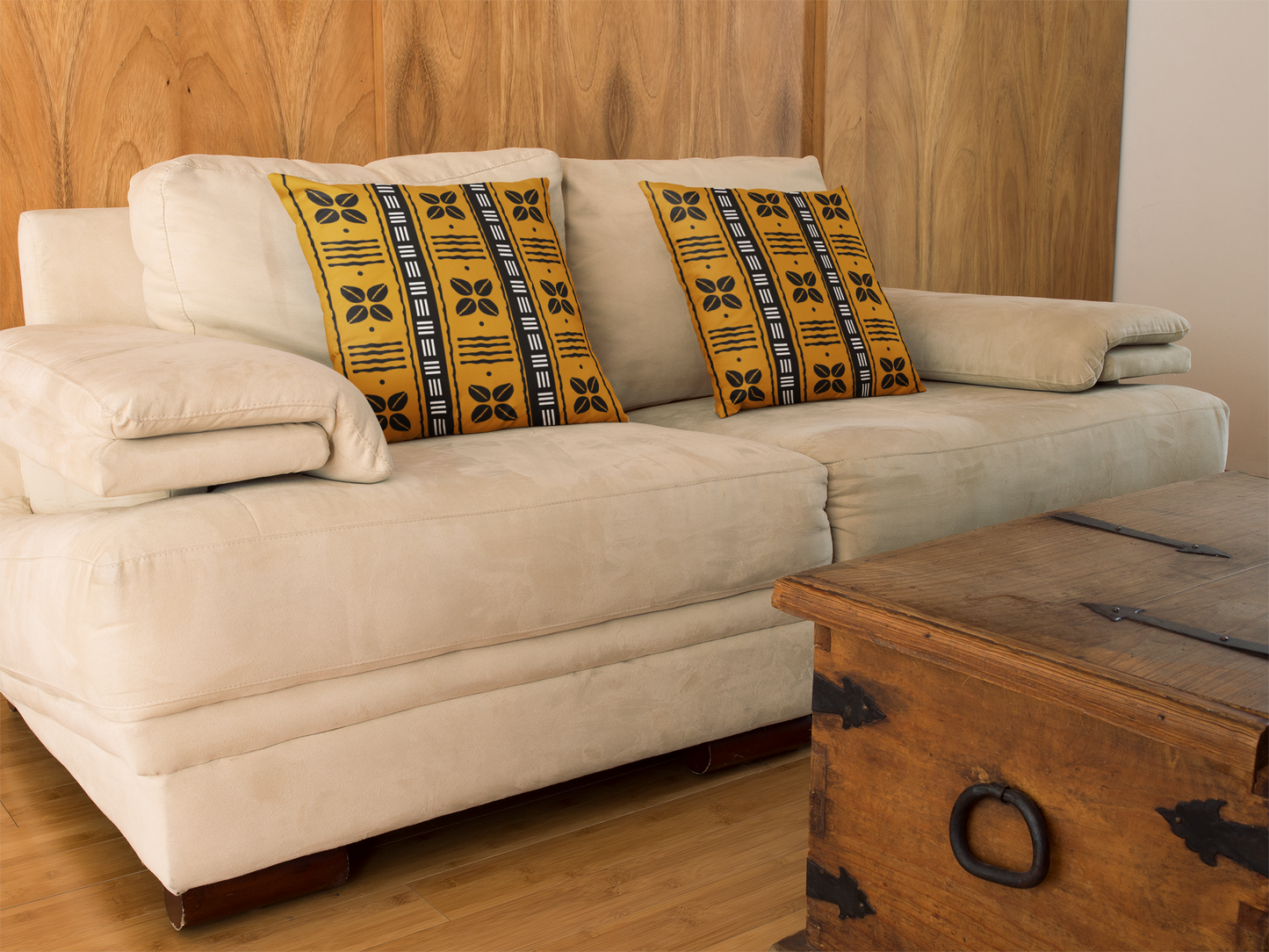 African Shells Pillow Cover