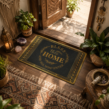 Bless This Home Welcome Mat