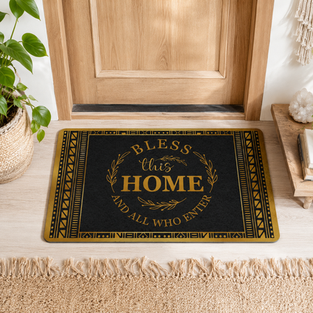 Bless This Home Welcome Mat