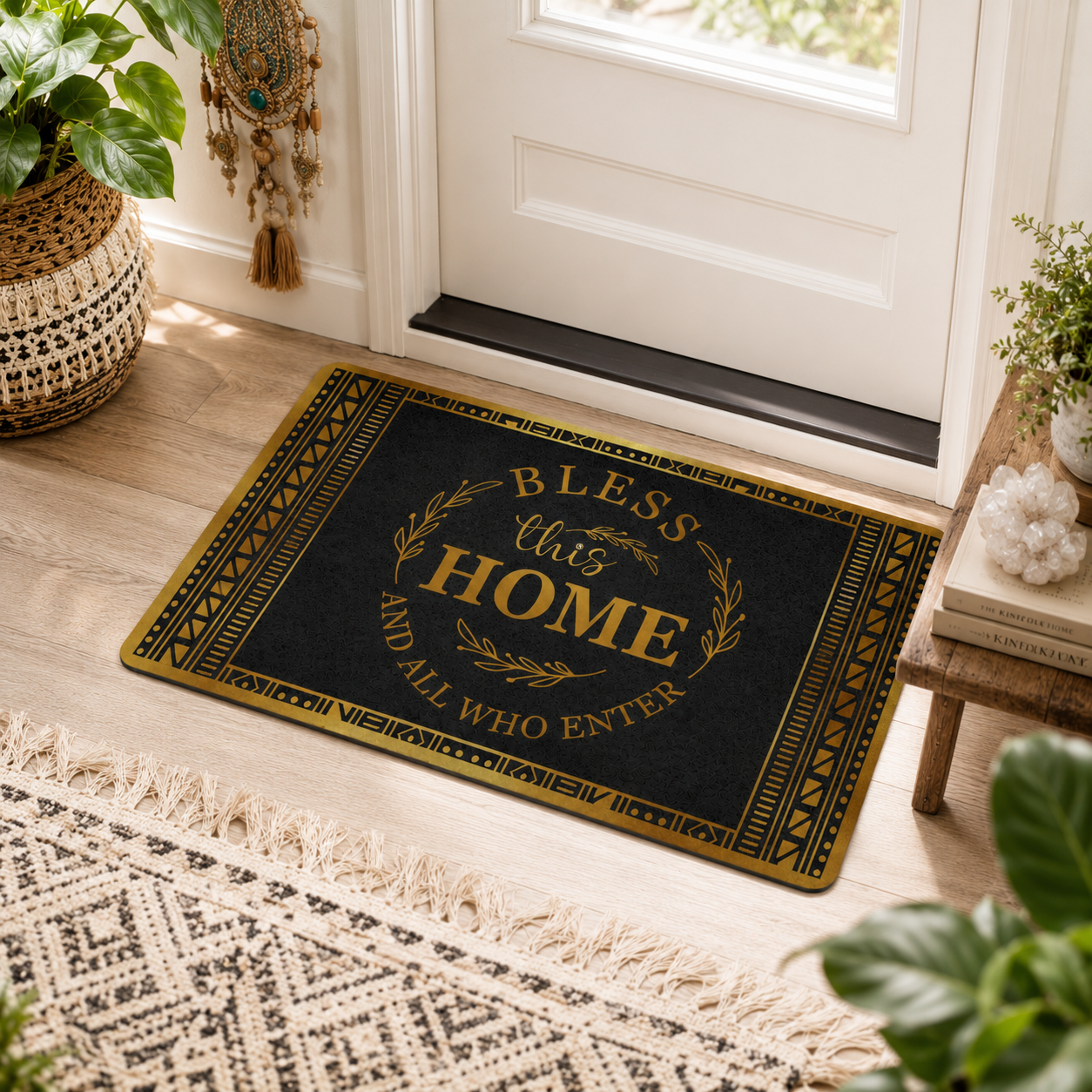Bless This Home Welcome Mat