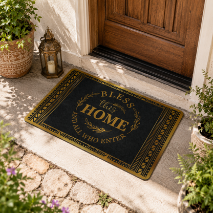 Bless This Home Welcome Mat