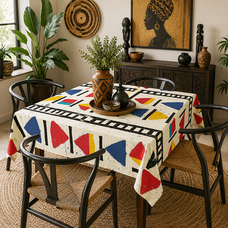 African Tribal Tablecloth