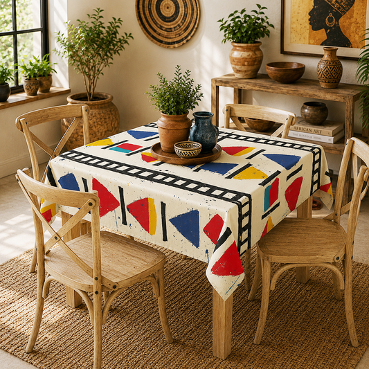 African Tribal Tablecloth
