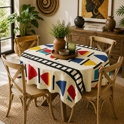 African Tribal Tablecloth