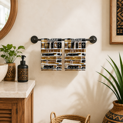 Bogolan Mudcloth Hand Towel