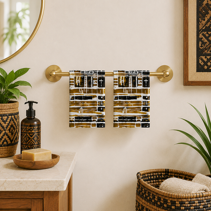 Bogolan Mudcloth Hand Towel