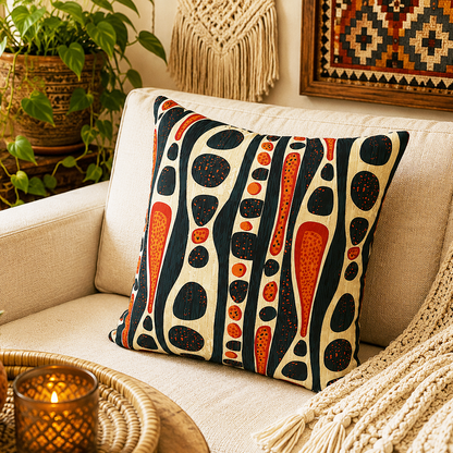 Mudcloth Cushion Cover