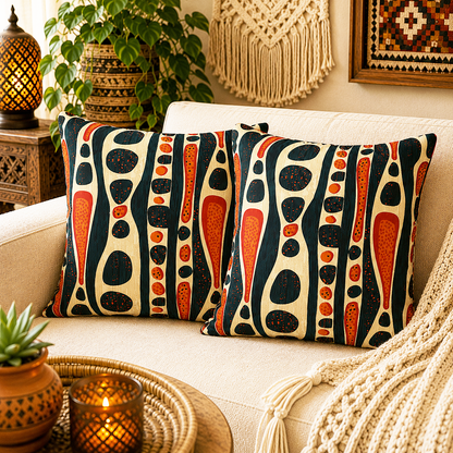 Mudcloth Cushion Cover