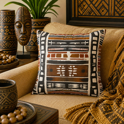 Tribal Pattern Pillow