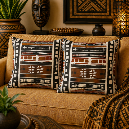 Tribal Pattern Pillow