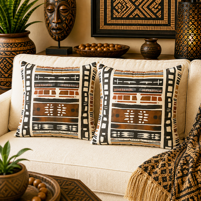 Tribal Pattern Pillow