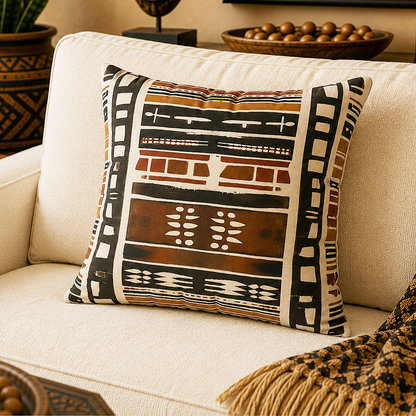 Tribal Pattern Pillow